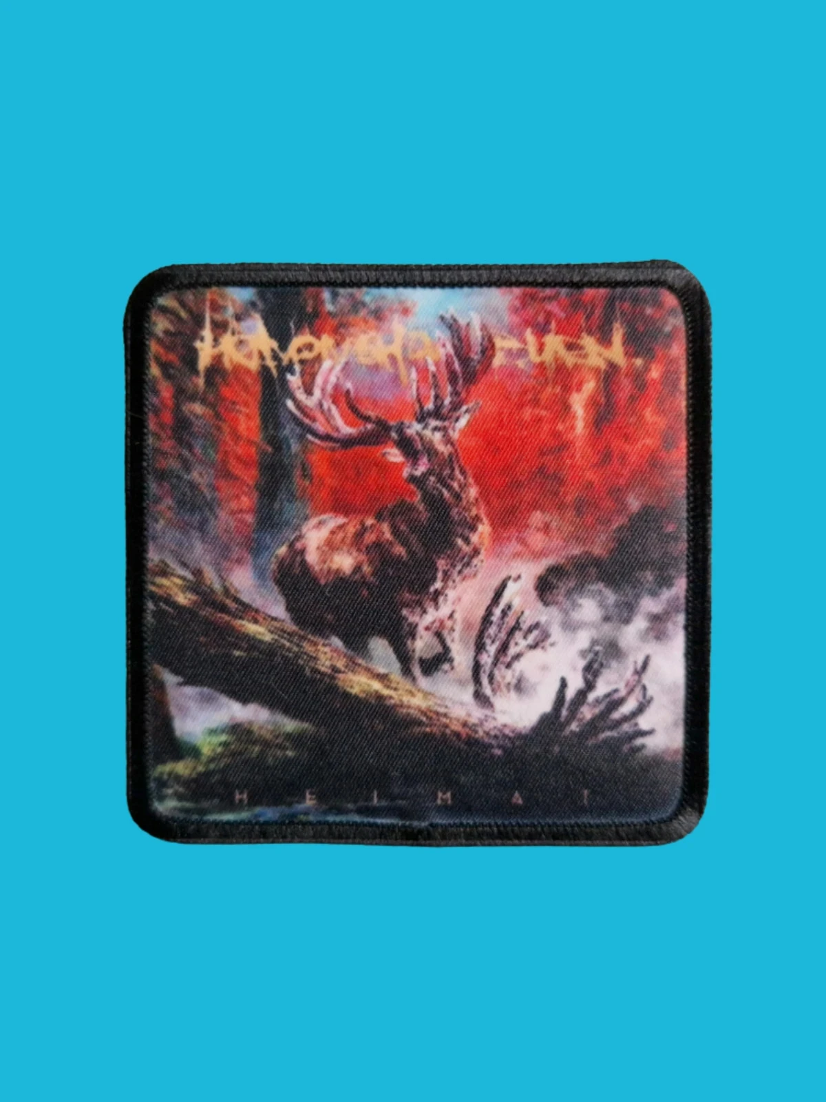 Patch Heaven Shall Burn - Heimat - Imprimé - Carré de 7,5 x 7,5 centimètres